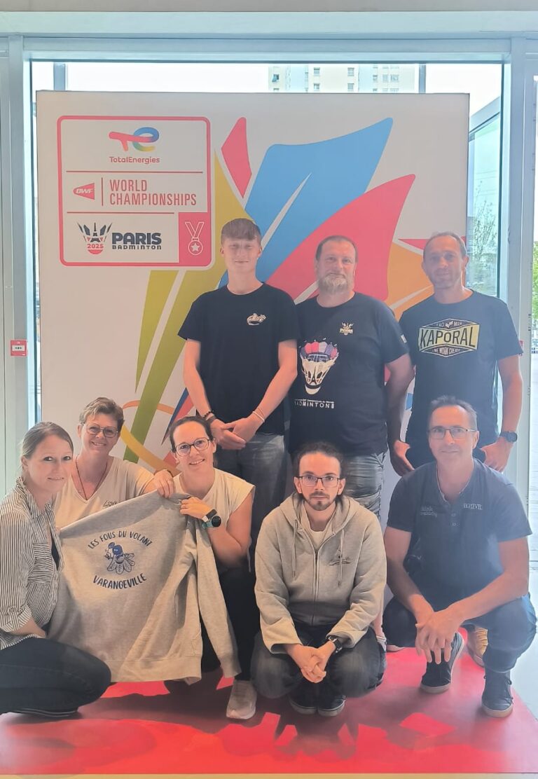 🏆 Les Fous du Volant aux Mondiaux de Badminton à Paris