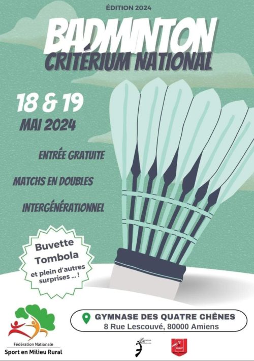 Critérium Amiens 2024 - Affiche